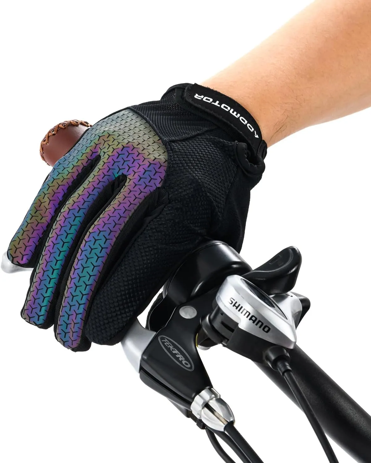 ADDMOTOR Winter Gloves for Men Women, Adjustable Touch Screen Anti-Slip, Thermal Workout Glove for Hiking Driving Running Bike Cycling Exercise for Cold Weather