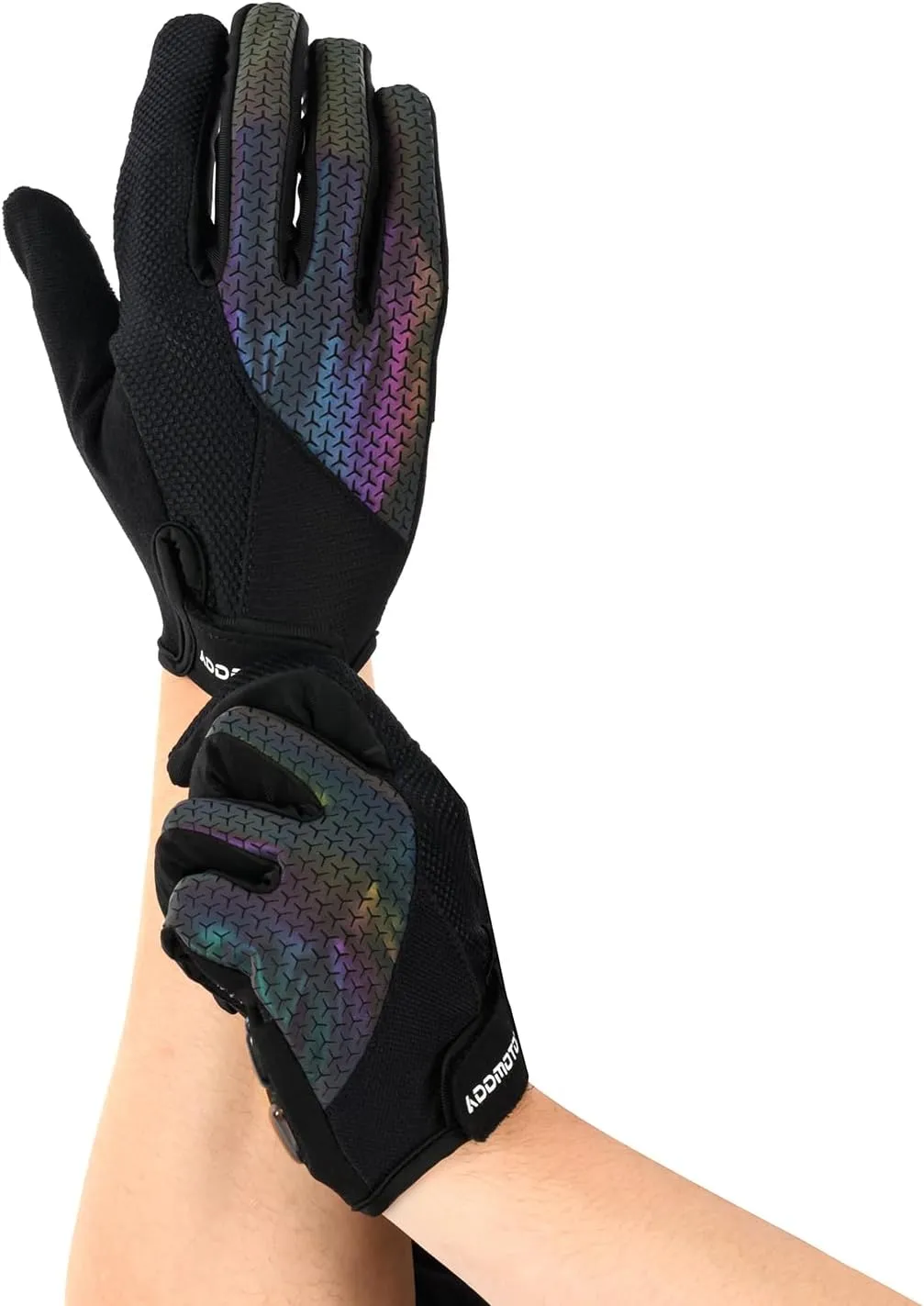 ADDMOTOR Winter Gloves for Men Women, Adjustable Touch Screen Anti-Slip, Thermal Workout Glove for Hiking Driving Running Bike Cycling Exercise for Cold Weather