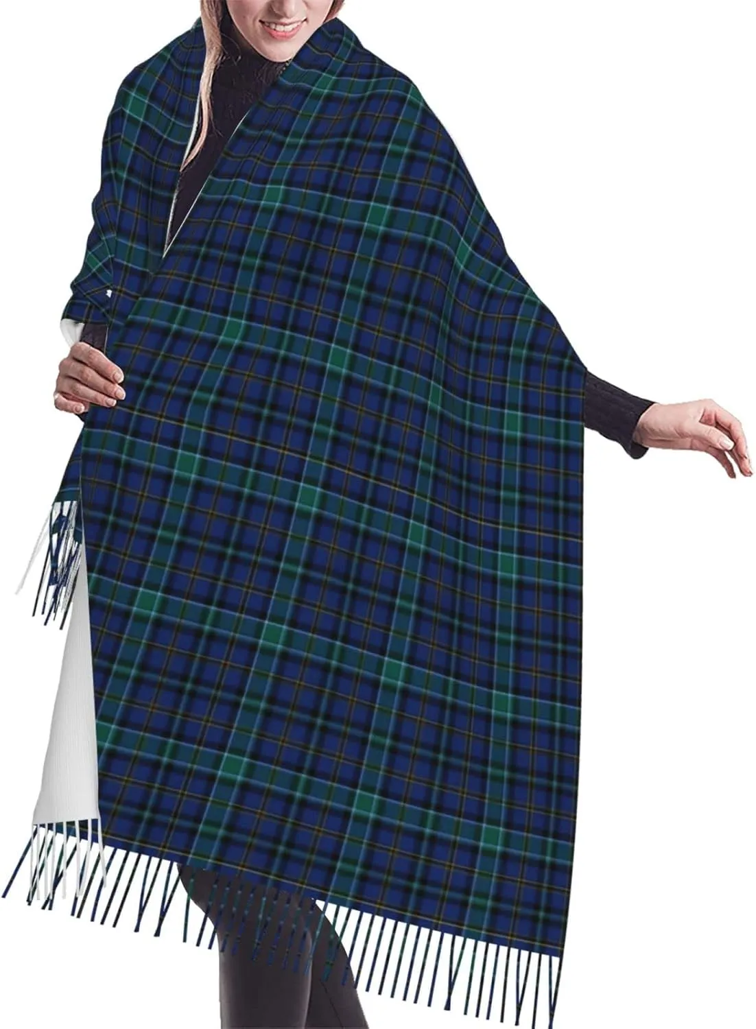 Clan Weir Tartan Cashmere Fringe Scarf Autumn And Winter Scarves The Most Soft Classic