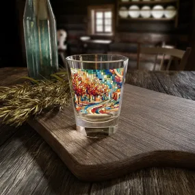 Colorful minimal city depiction Shot Glass, 1.5oz