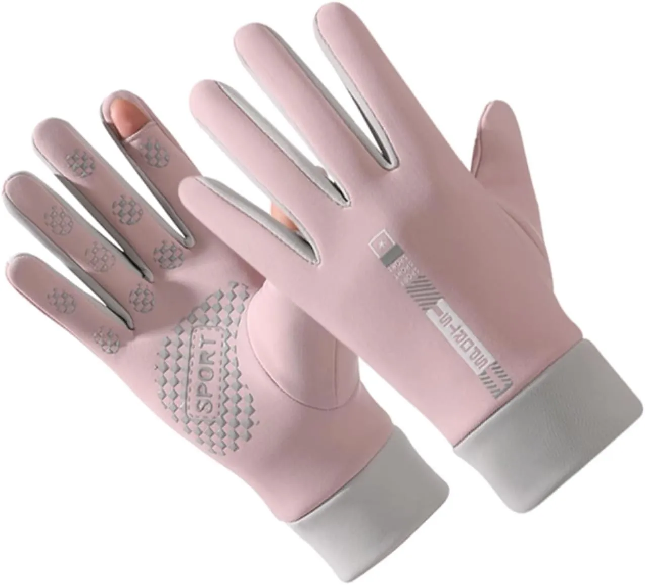 Cozy Gloves Winter Women Cycling Thickened Warm Touch Screen Running Winter Gloves 1pc Gift