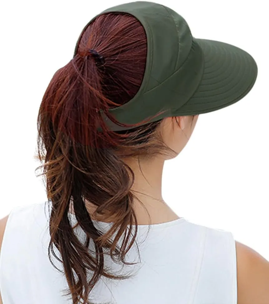 HINDAWI Sun Hats for Women Wide Brim Sun Hat UV Protection Caps Floppy Beach Packable Visor