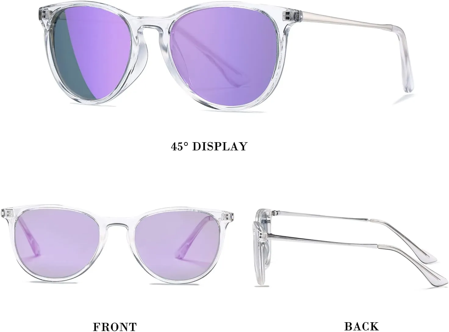 HJSTES Polarized Kids Sunglasses for Girls Boys, 100% UV Protection for Children Age 3-9