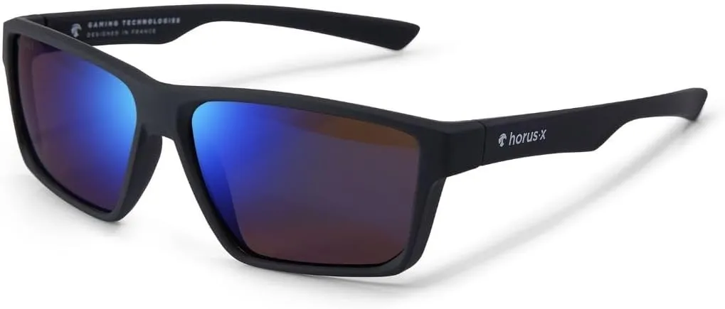Horus X - Blue Light Sunglasses for men and women | Sunglasses UV400 100% UV Blocking | Rectangular