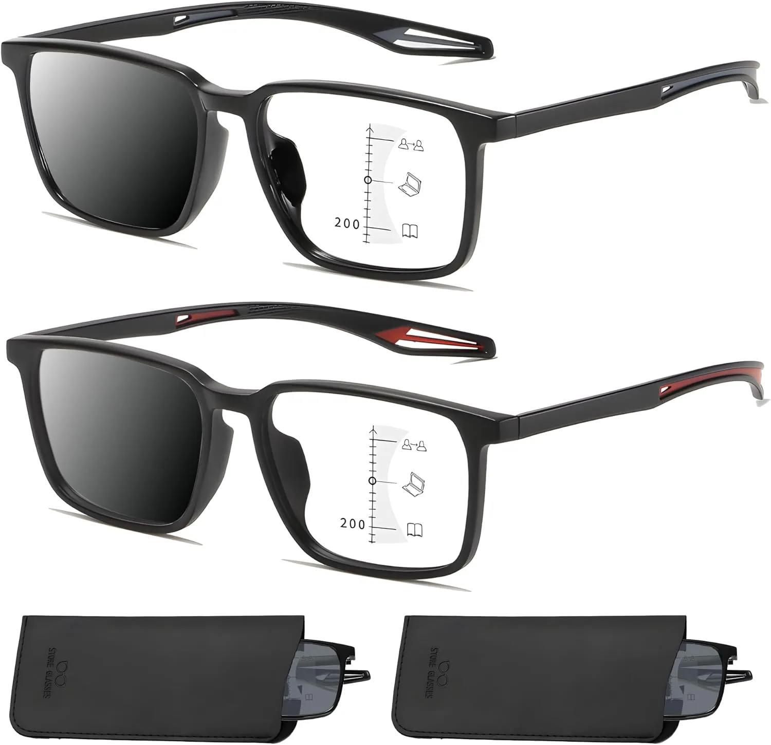 Reading Glasses For Men Women, Blocking Eyeglasses Computer Eye Glasses, TR90 Quality Lightweight