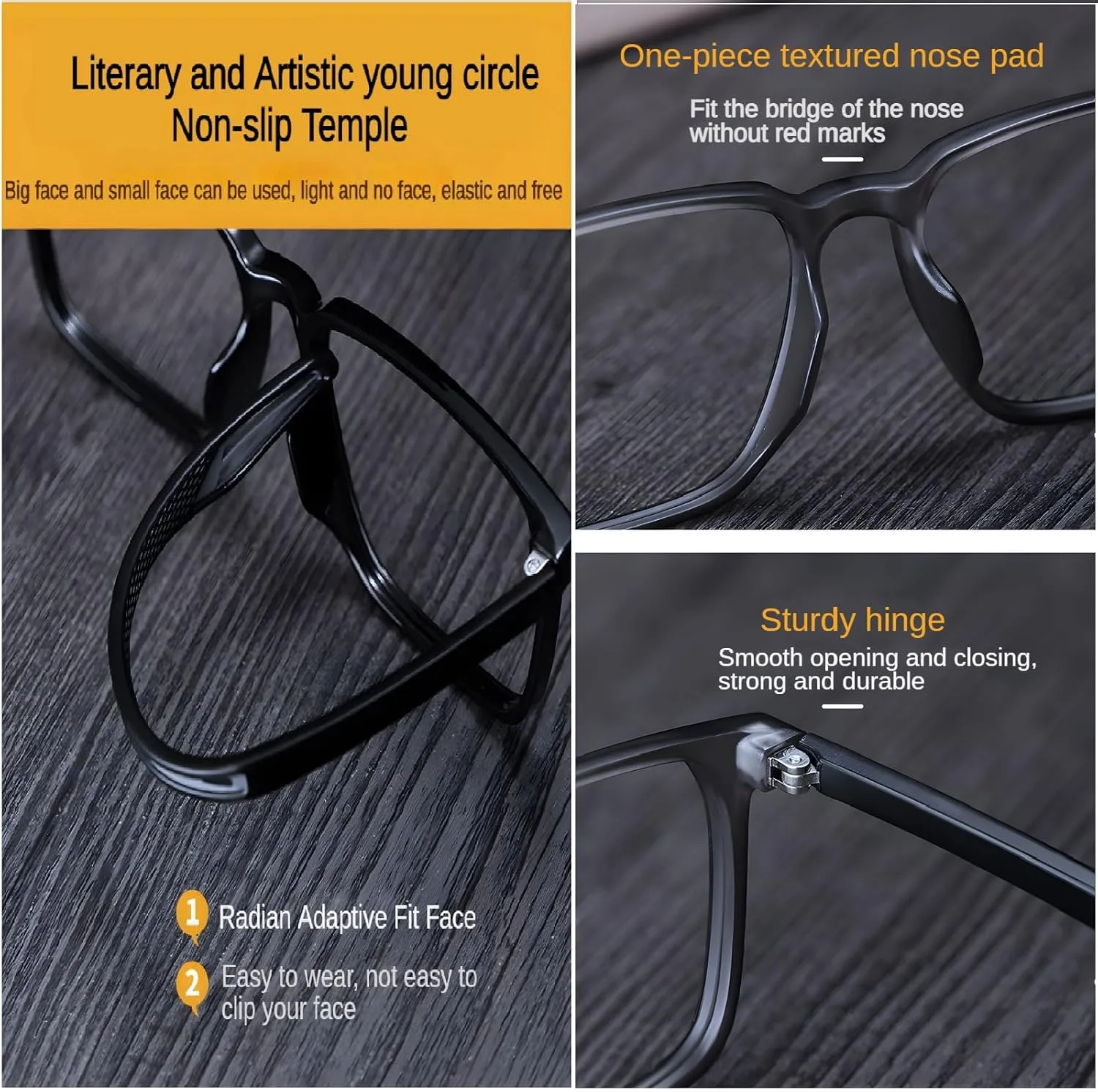 Reading Glasses For Men Women, Blocking Eyeglasses Computer Eye Glasses, TR90 Quality Lightweight