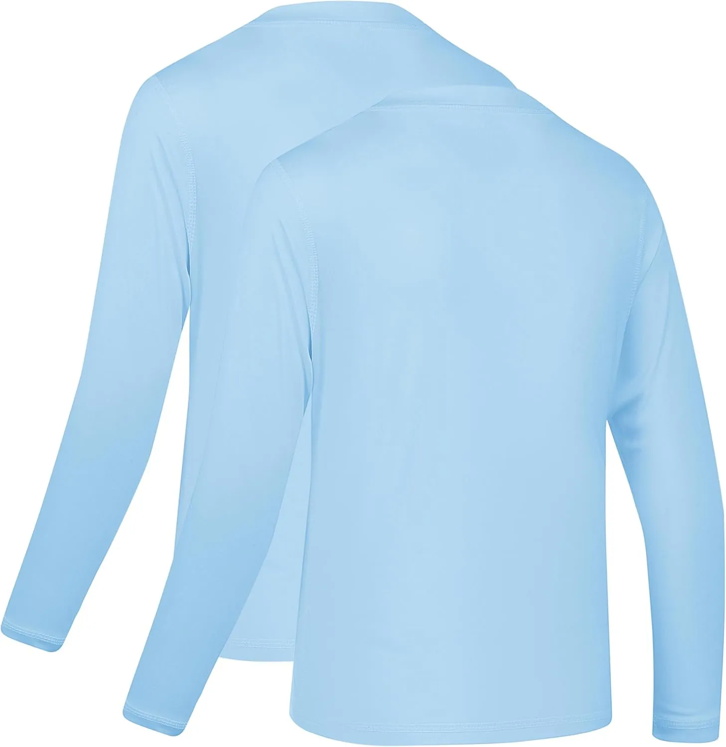 UPF 50  Sun Shirts 5T to Youth Rash Guard for Boys and Kid Girls Long Sleeve UV Protection Sun Shirts