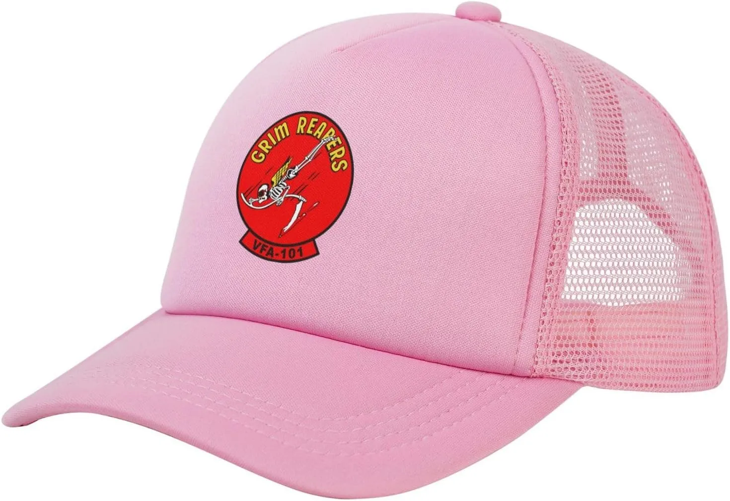 Vf-101 Grim Reapers Baseball Cap for Men Women Mesh Hat Adjustable Trucker Hat Dad Hat