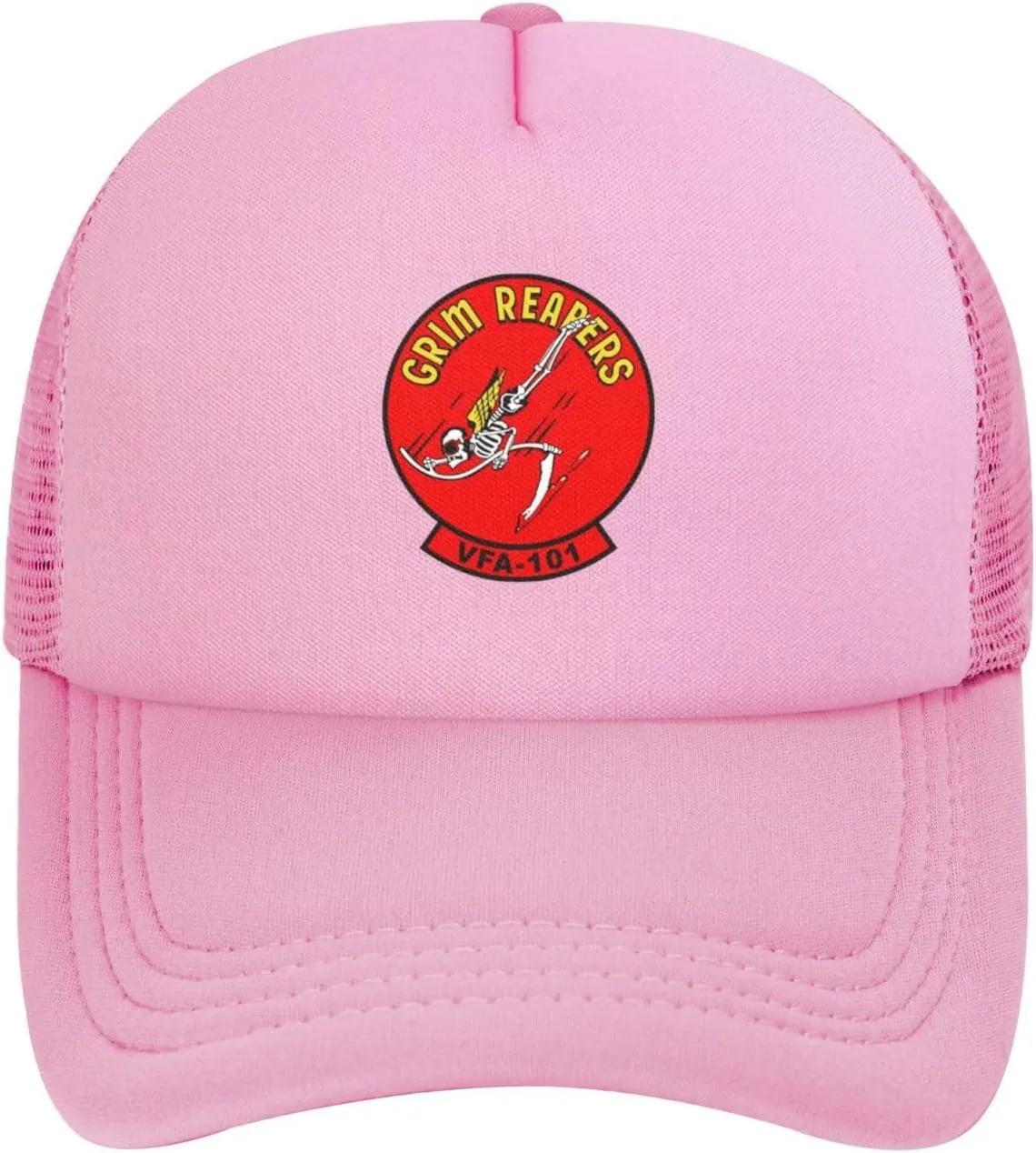 Vf-101 Grim Reapers Baseball Cap for Men Women Mesh Hat Adjustable Trucker Hat Dad Hat
