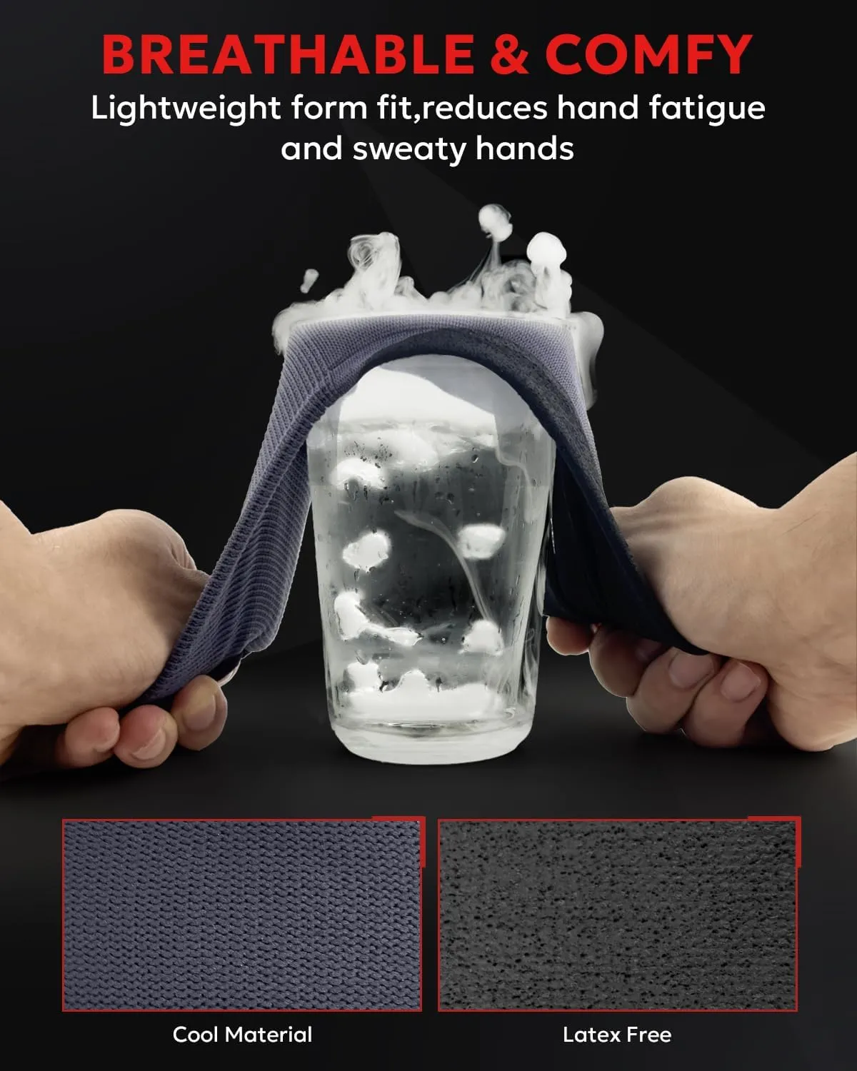 Work Gloves with Grip,12 Pairs Thin Breathable MicroFoam Nitrile Coated Durable Touchscreen Glove Men Women